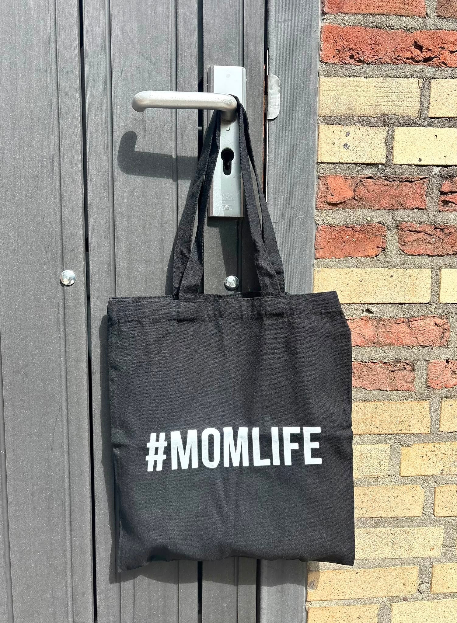Canvas tas - #momlife