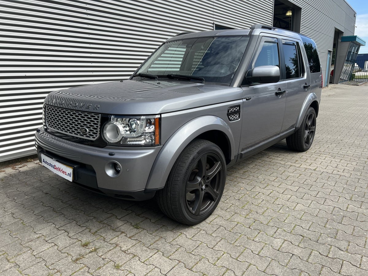 Land Rover Discovery van geel naar grijskenteken