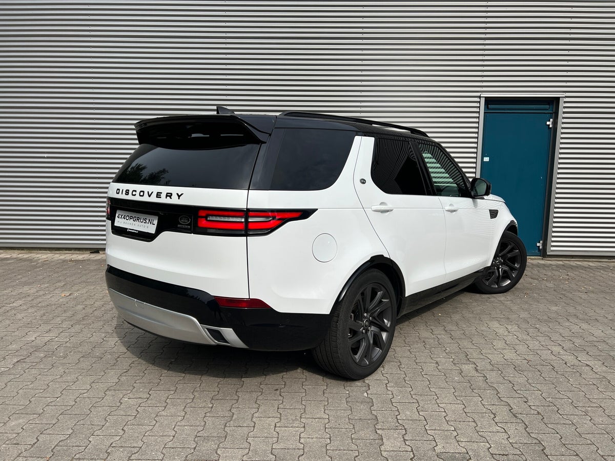 Land Rover Discovery van geel naar grijskenteken