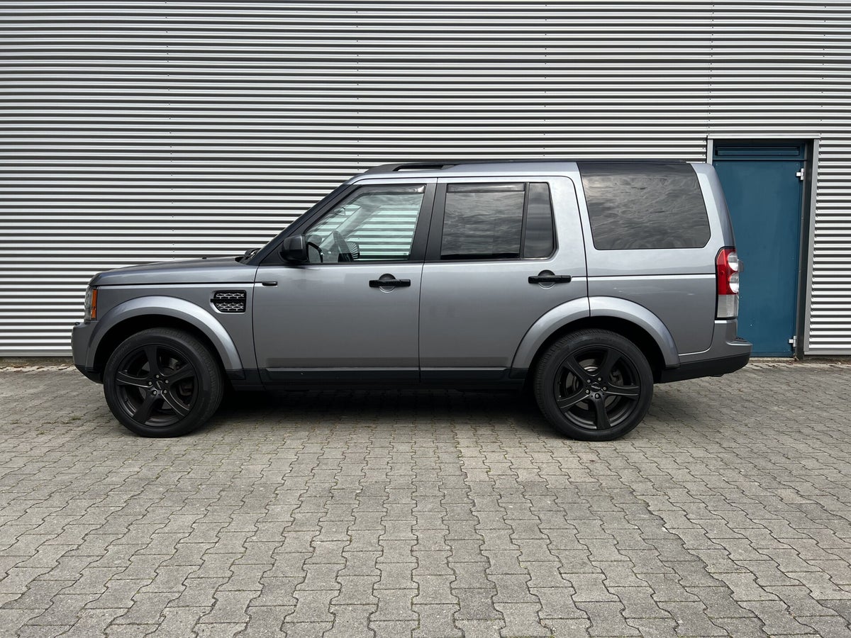 Land Rover Discovery van geel naar grijskenteken