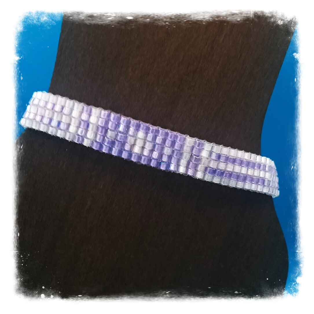 Bracelet de perles tissées