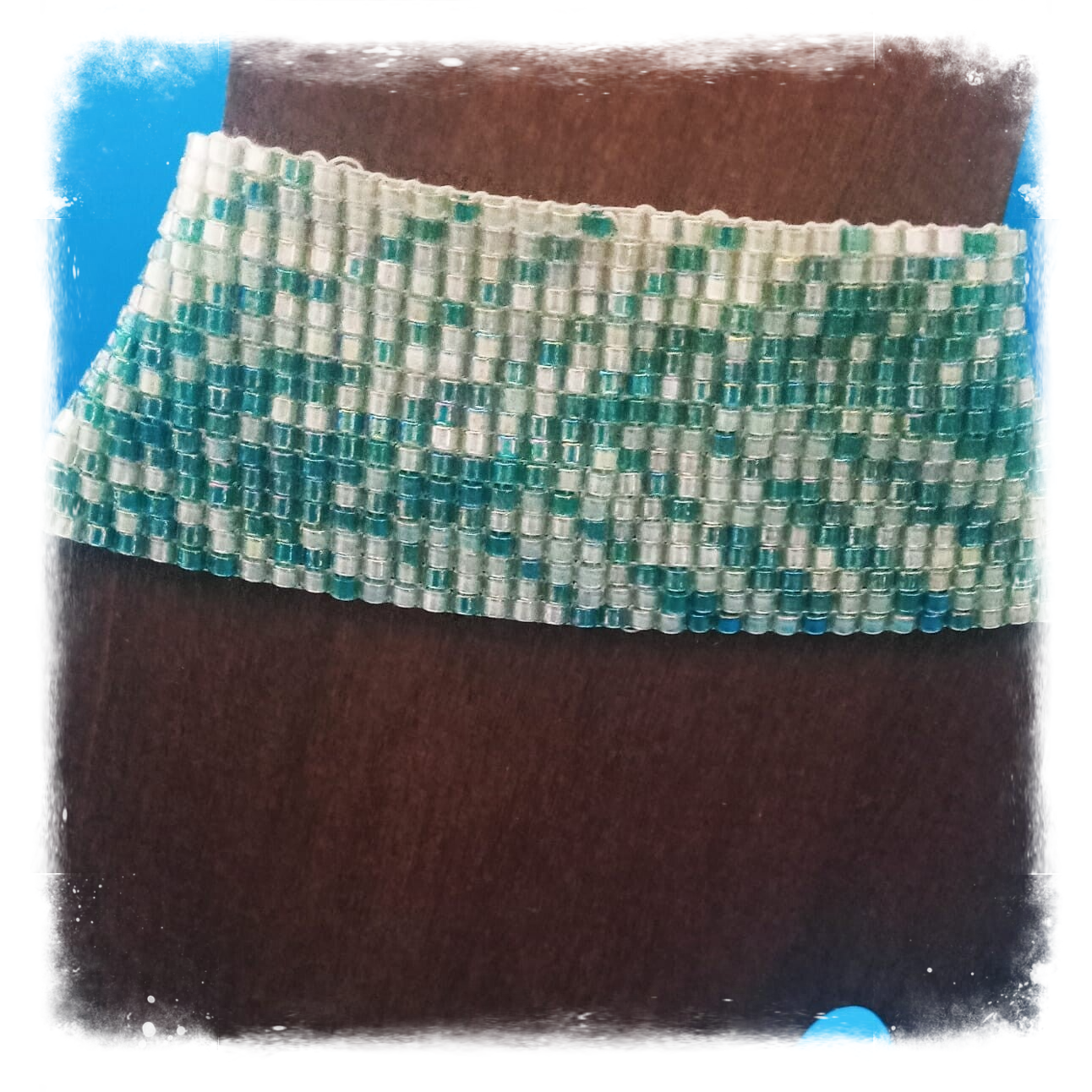 Bracelet de perles tissées