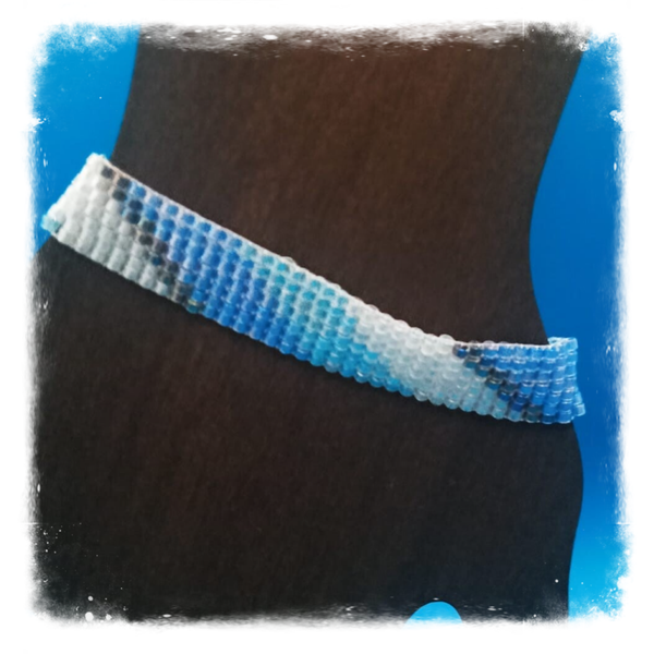 Bracelet de perles tissées