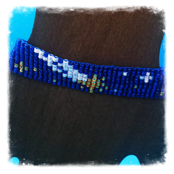 Bracelet de perles tissées