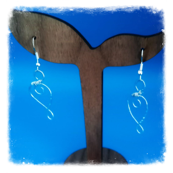 Pendentif en fil d'aluminum