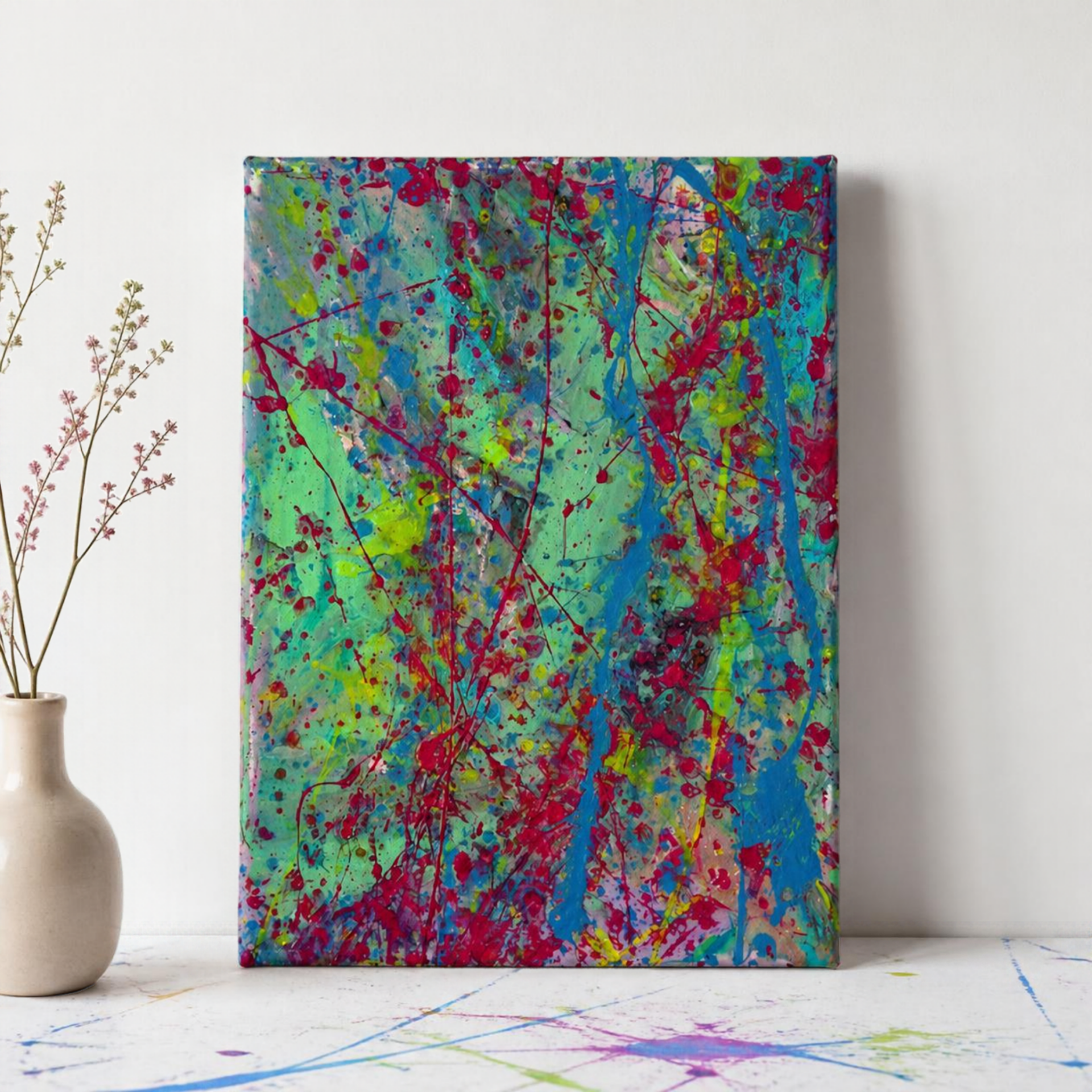 There Is A Beautiful Mess Inside  (24x18cm)