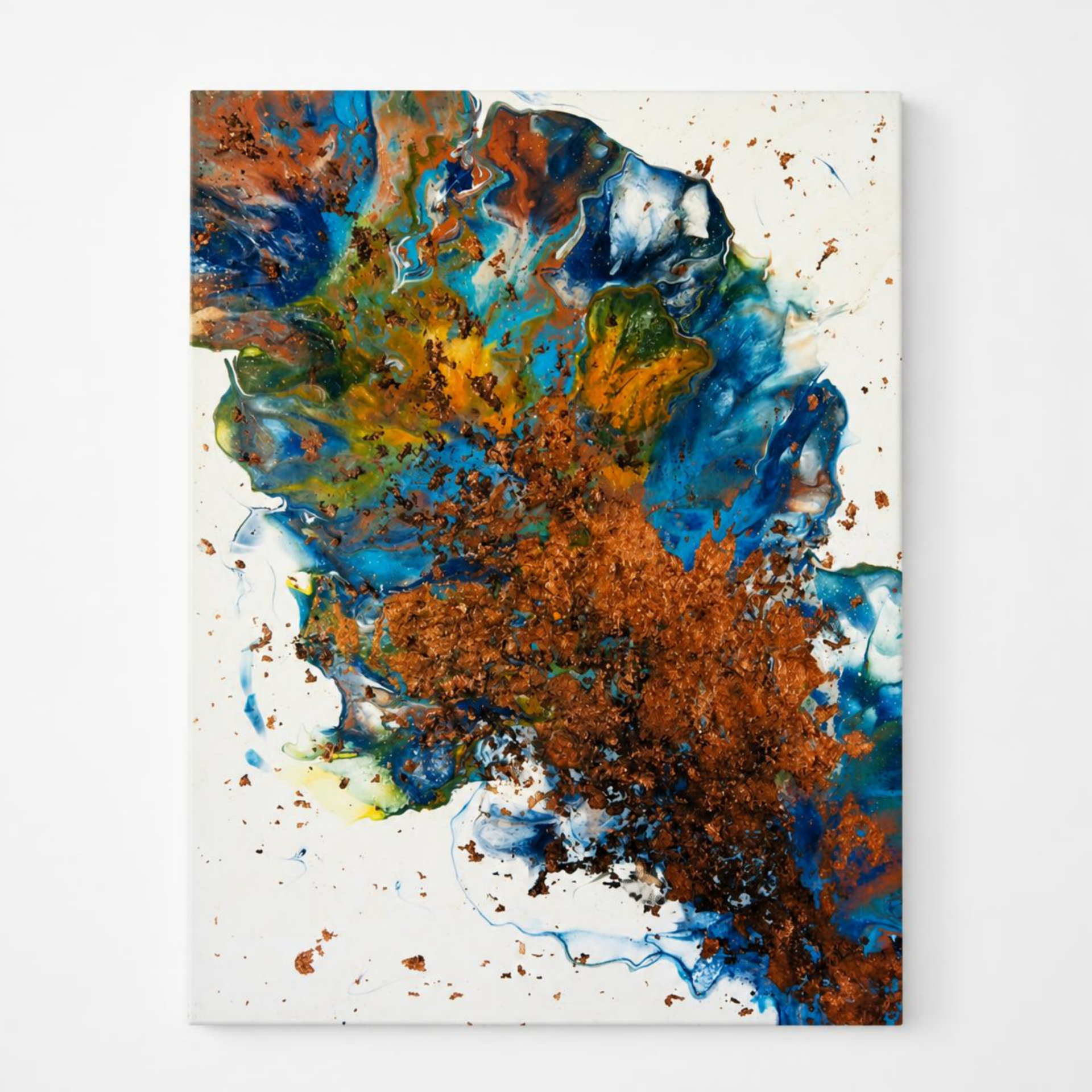 Metallic Abys (75x55cm)