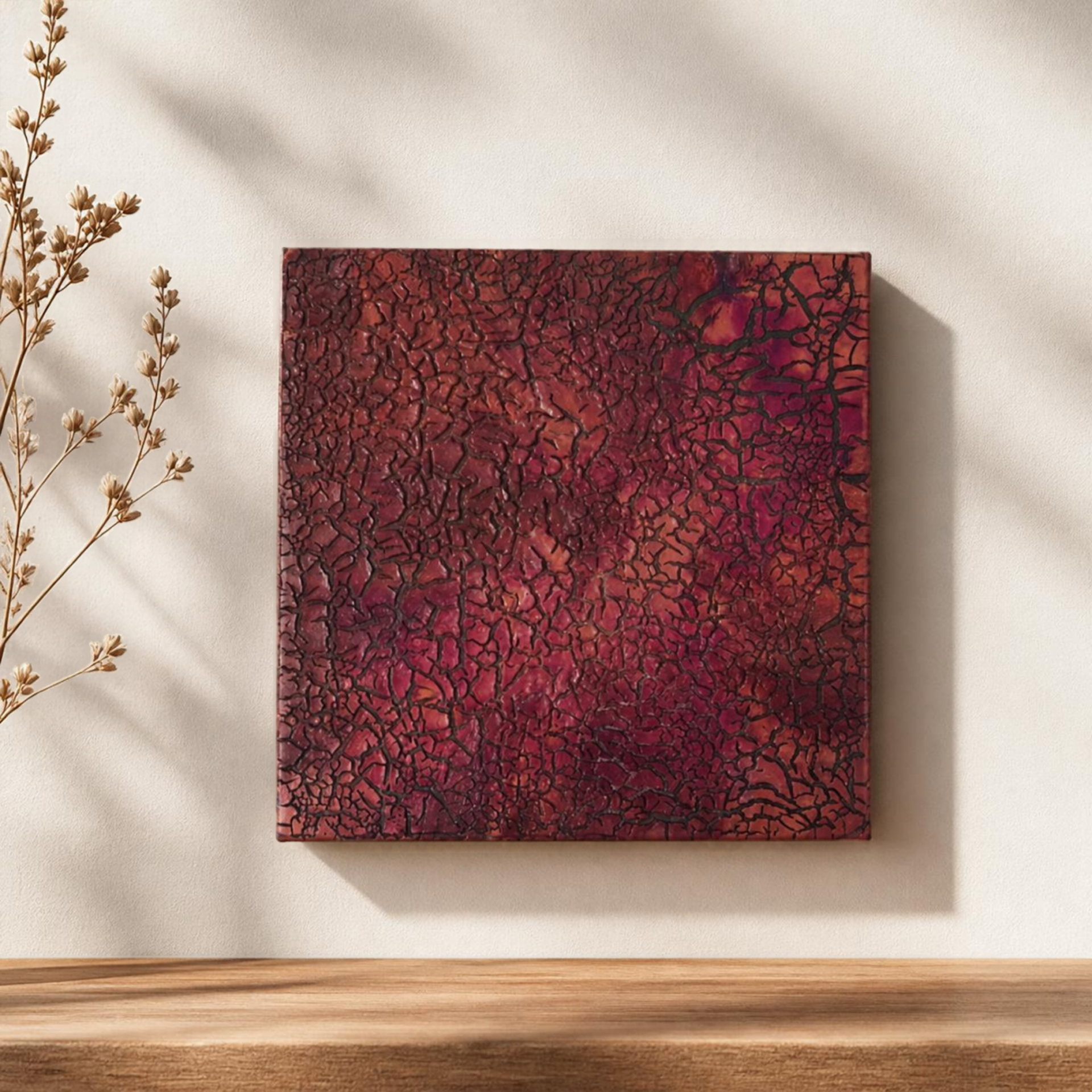 Desert of Paint (23x23cm)