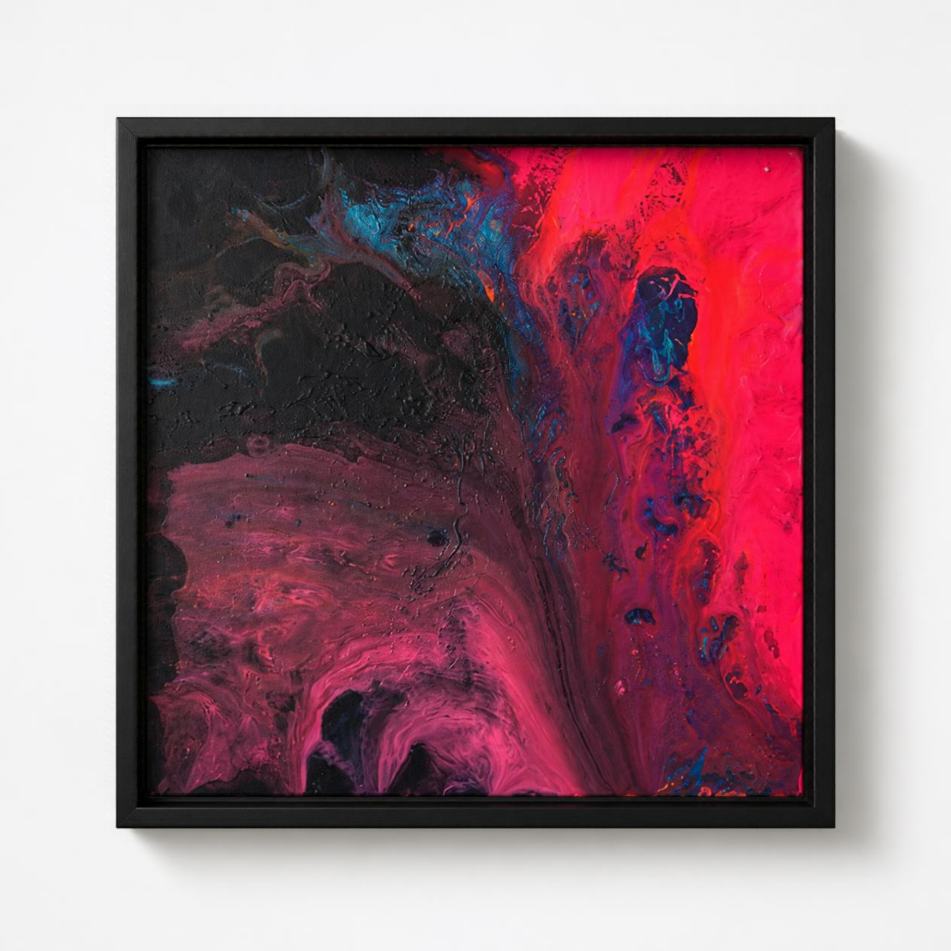A Flower's First Breath  (31x31cm)