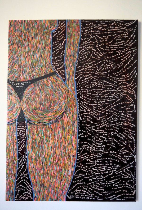 The Body On Trial (75x55cm)