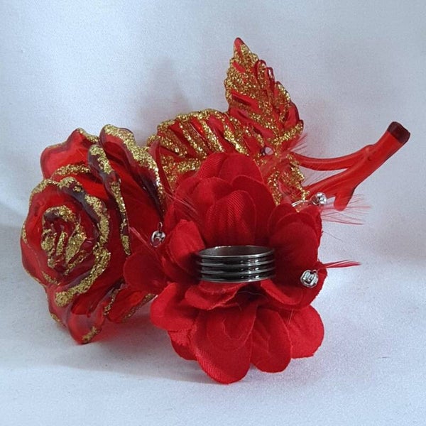 Bague 3 liserés noir