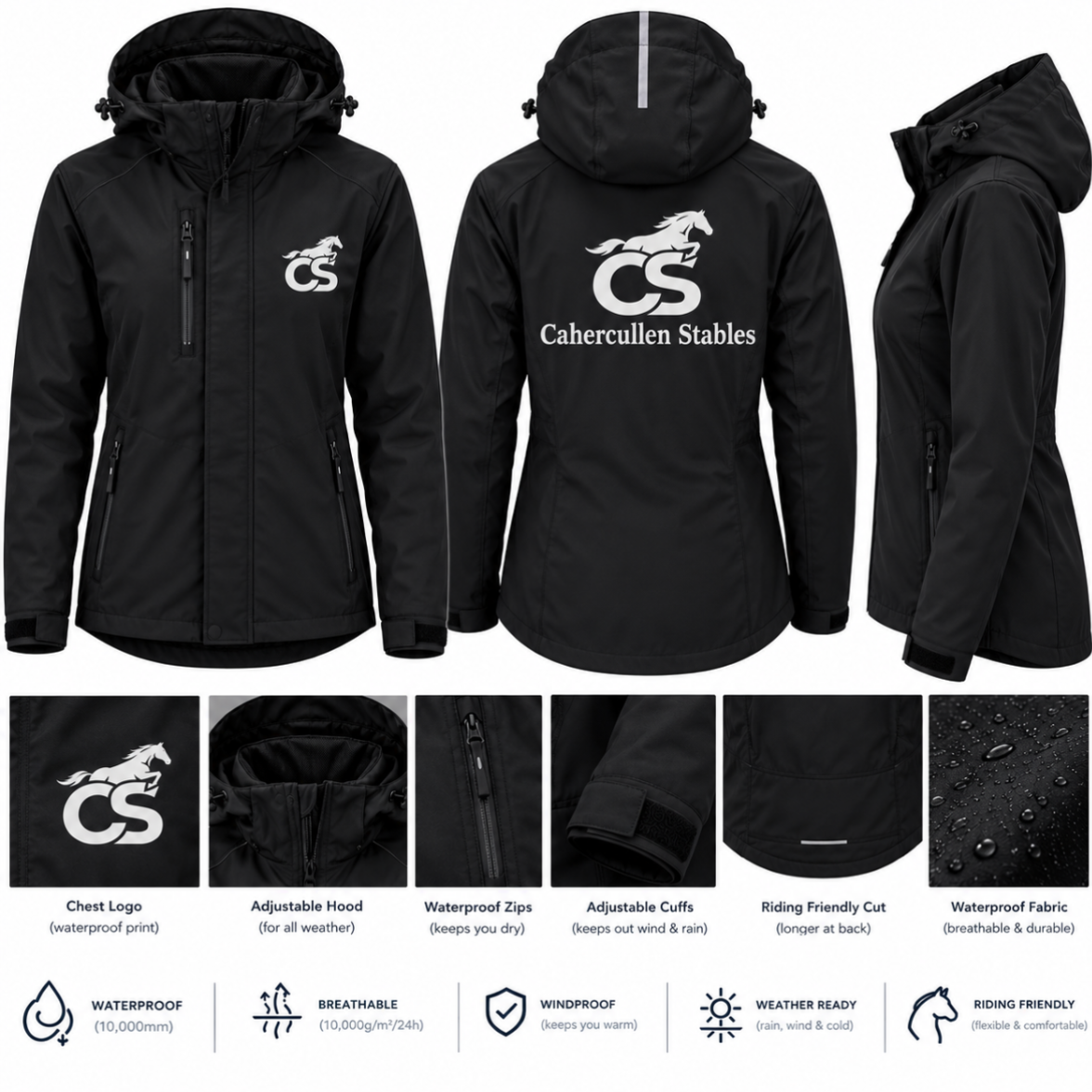 Cahercullen Stables all weather jacket
