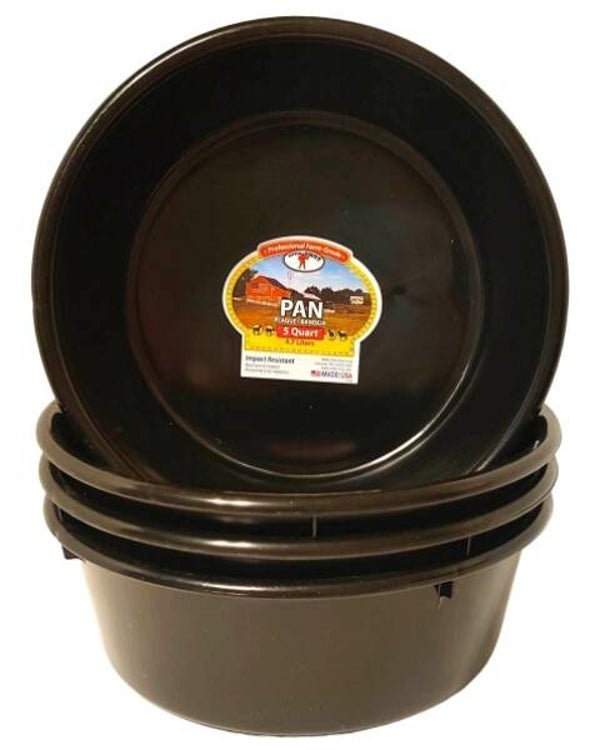 5 Qt Plastic Pan