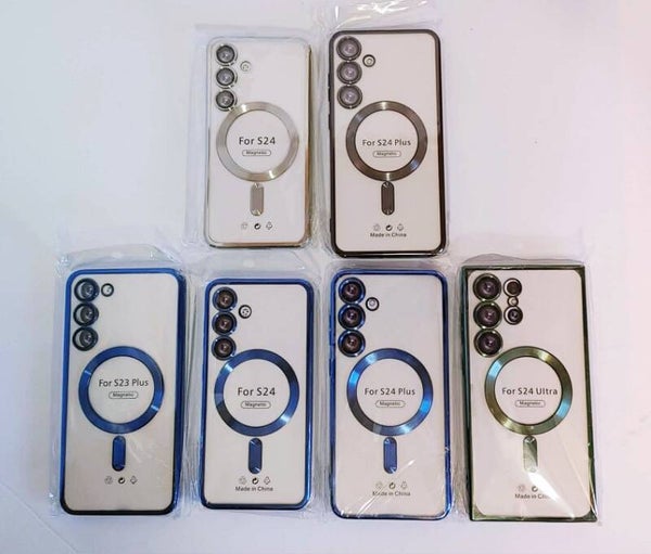 Magnetic Phone Cases S23P, S24, S24P, and S24 Ultra