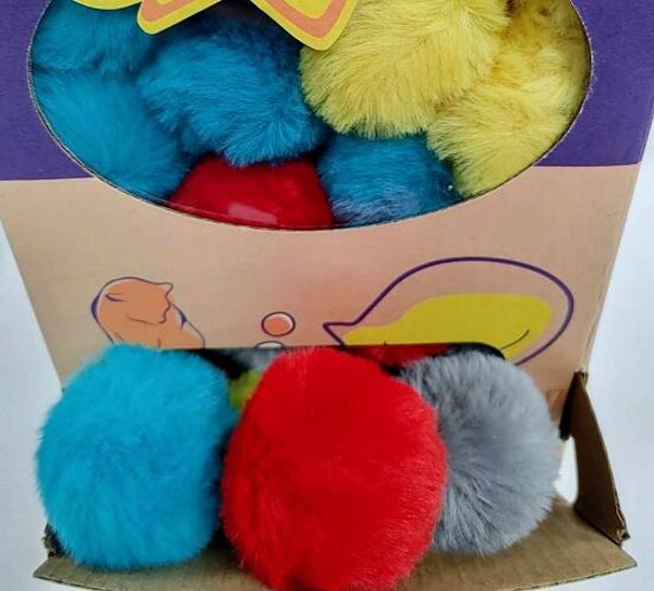 Catnip Pom-Pom Balls