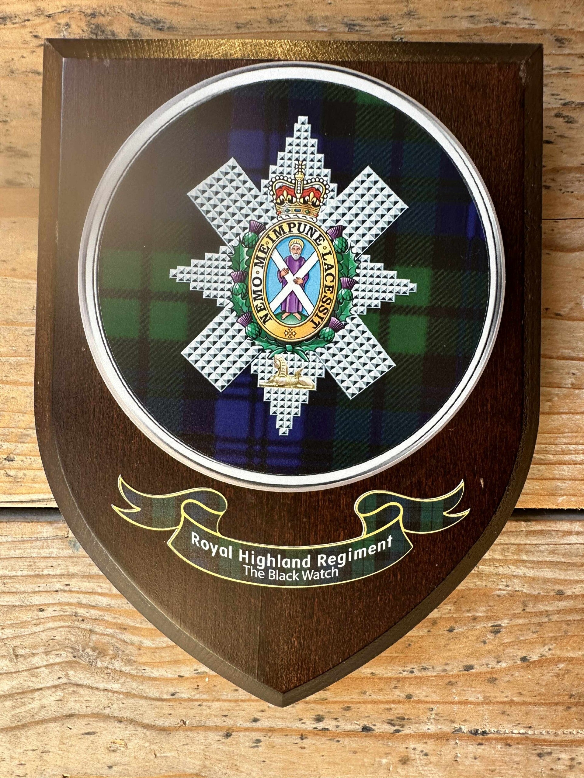 Wapenschildje Royal Highland Regiment ( Black Watch)