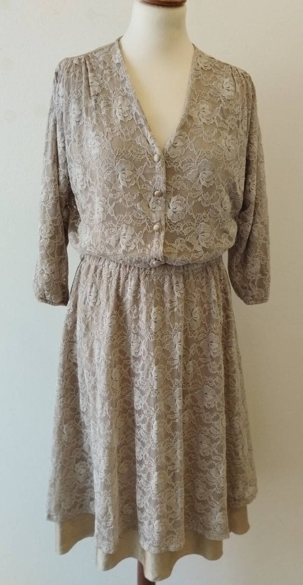 Abito pizzo Pink Memories Vintage