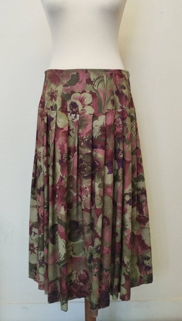 Gonna longuette 100%Pura Lana TG.48