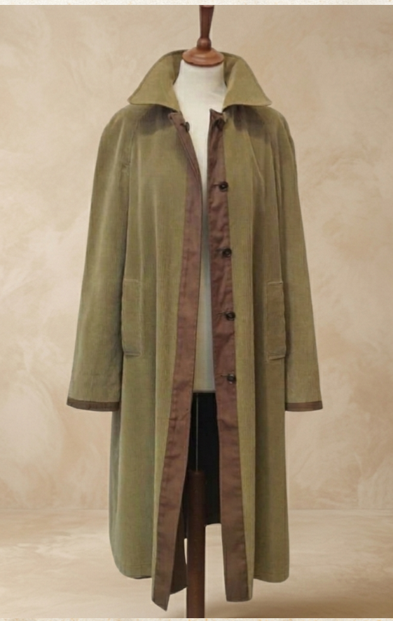 Soprabito Vintage  Reversibile Velluto Duca Visconti di Modrone TG.42