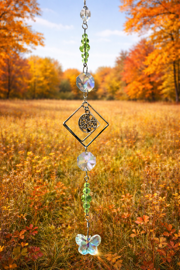 L'arbre et ses perles vertes