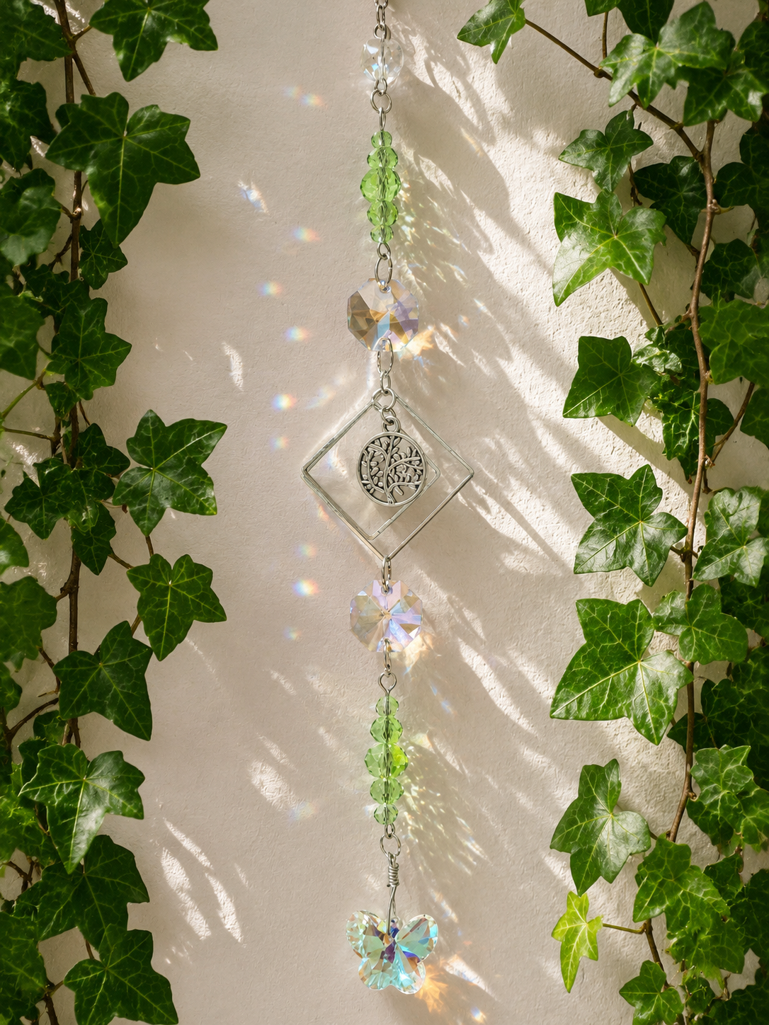 L'arbre et ses perles vertes