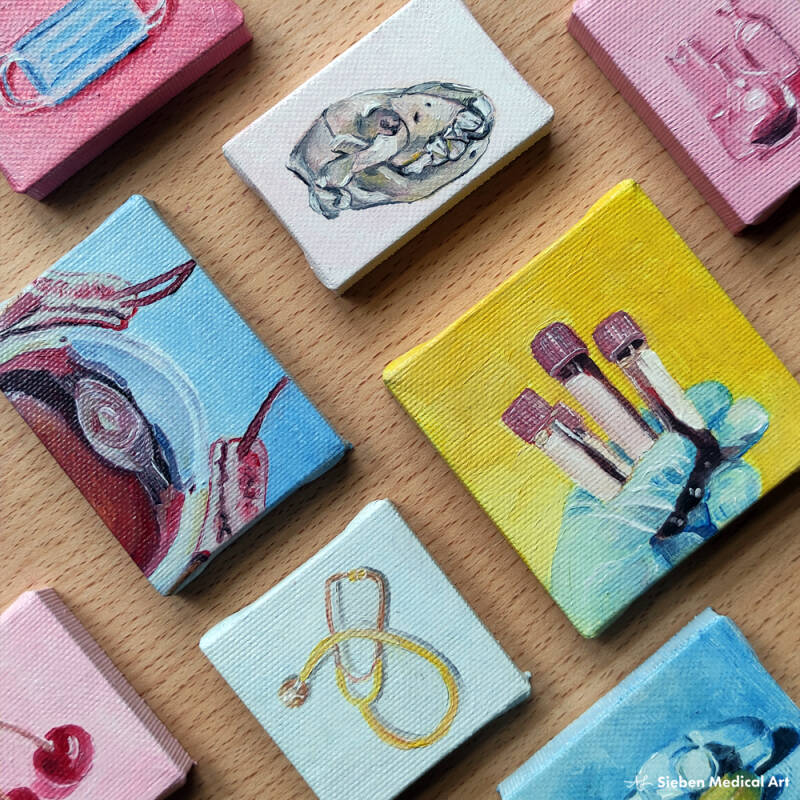 mini olieverf schilderingen