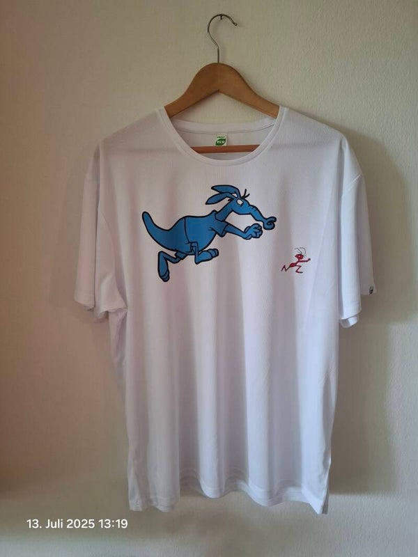 T-Shirt mit der blauen Elise