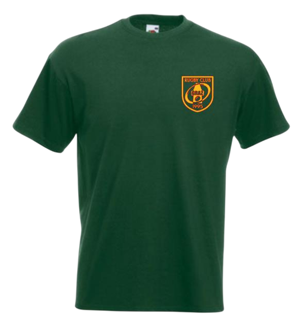 Fruit of the Loom T-Shirt Baumwolle Damen/Herren (Bottle Green oder Weiß)