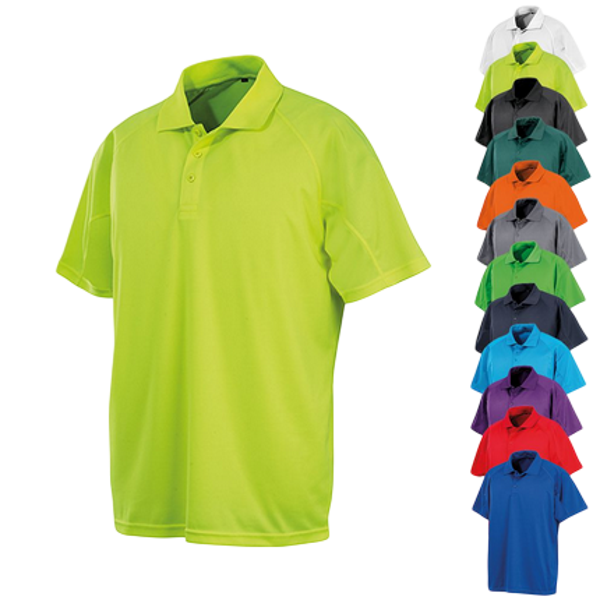SPIRO atmungsaktives Performance Poloshirt (Unisex)