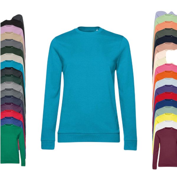 B&C Eingefasster Pullover /Damen