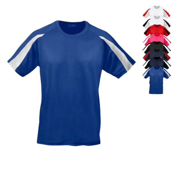 Just Cool Kinder Trikot mit Kontrast-Einsätzen an den Ärmeln Jugend