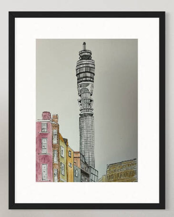Limited edition print "BT Tower"