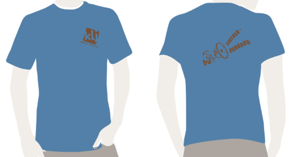 Blauwe T-shirt