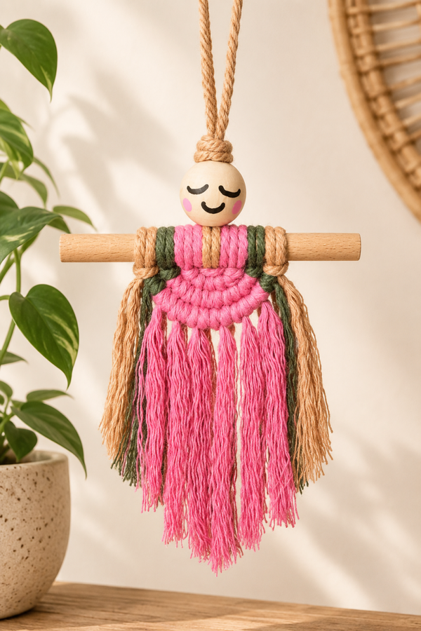 Mini hanger Jurkje roze