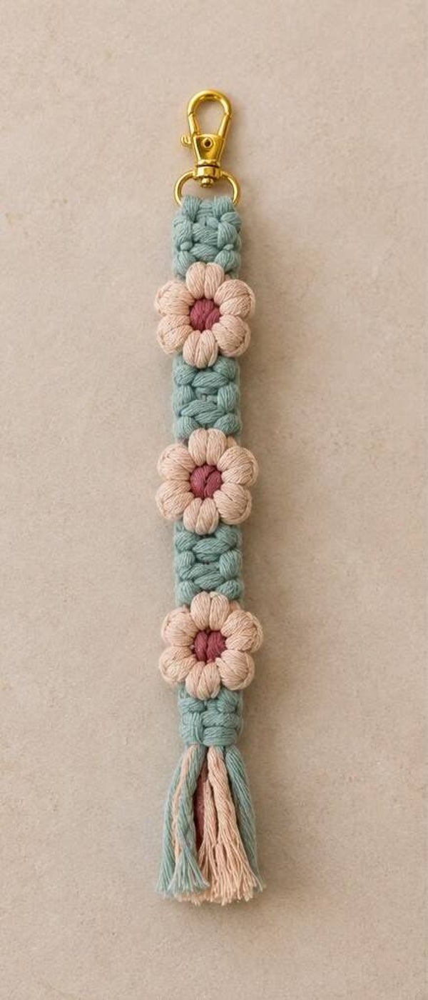 Sleutelhanger Bloemen