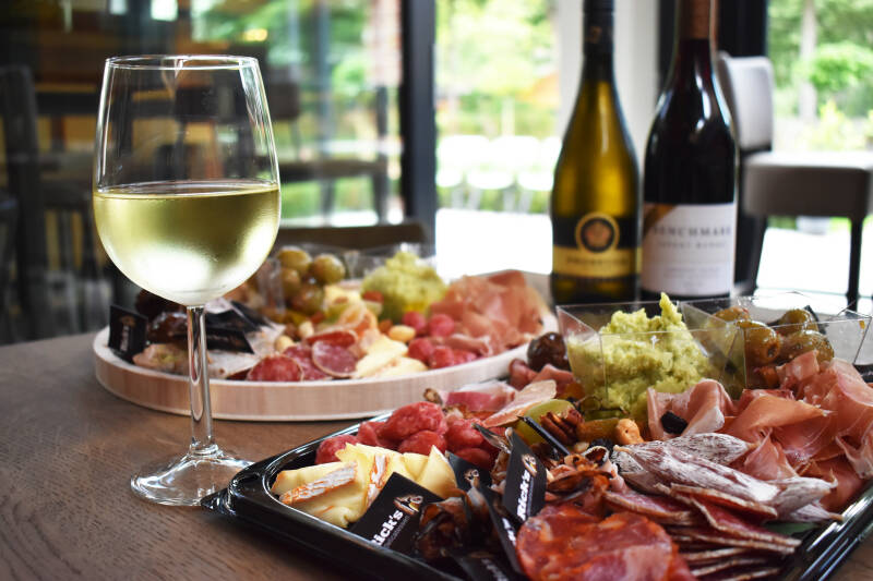 Tapas schotels witte wijn