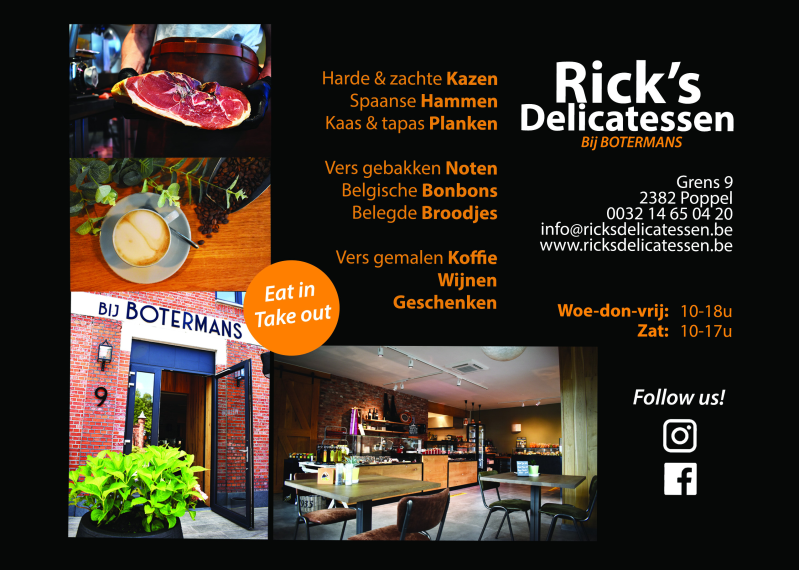 Rick's Delicatessen - Flyer