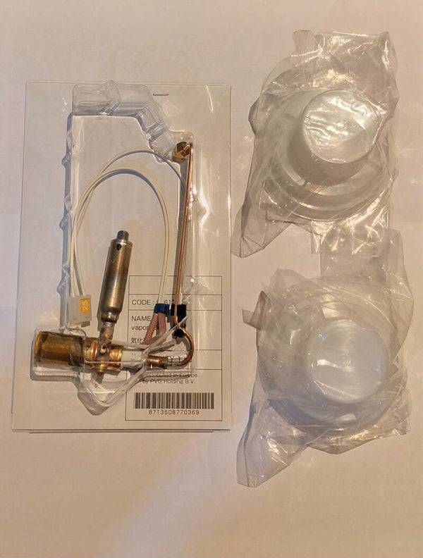 Qlima Verdamper Klein + 2x Zeefje Type F (Tectro)