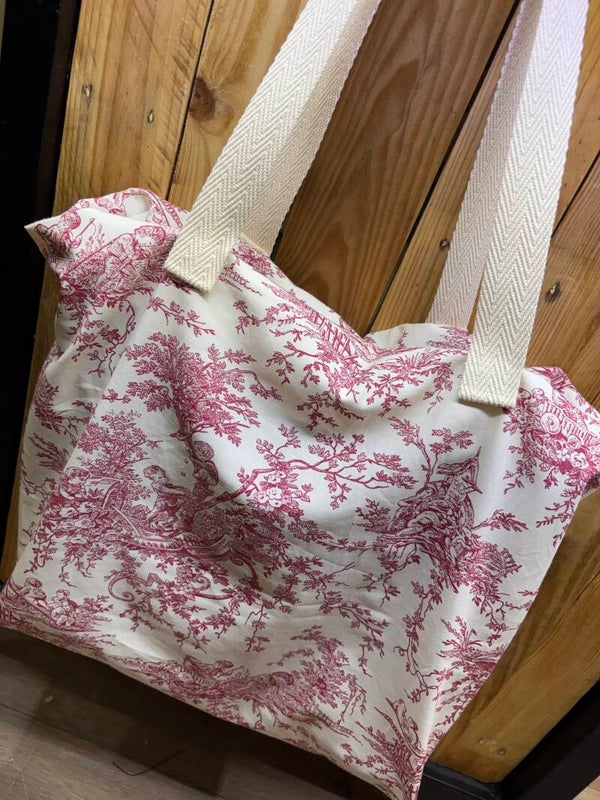 Bolso Toile de Jouy