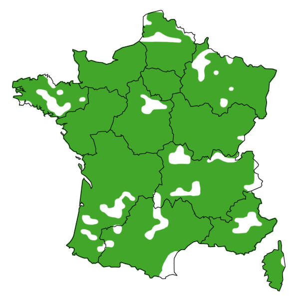 Carte de répartition