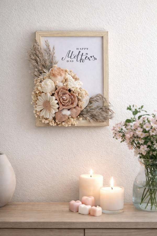 Cadre floral éternel