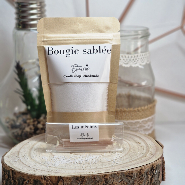 Bougie sablée - 65g