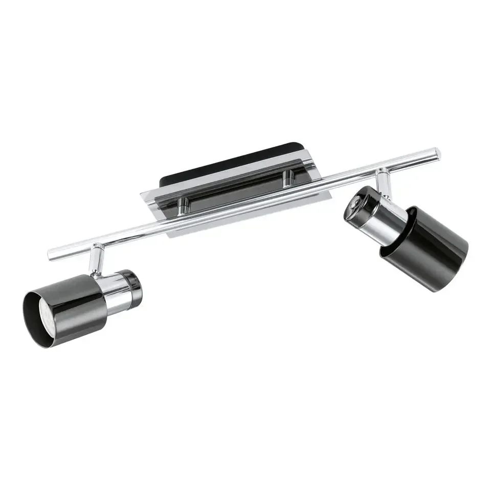 Eglo Davida Opbouwspot - (Zwart/Chroom)