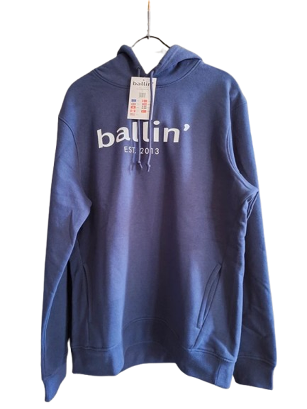 Ballin Hoodie Heren – Marineblauw (XL)