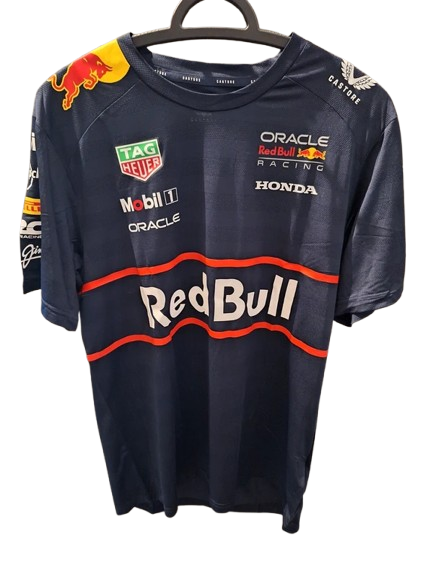 Oracle Red Bull Racing T-shirt Heren – Castore (Marineblauw, M)