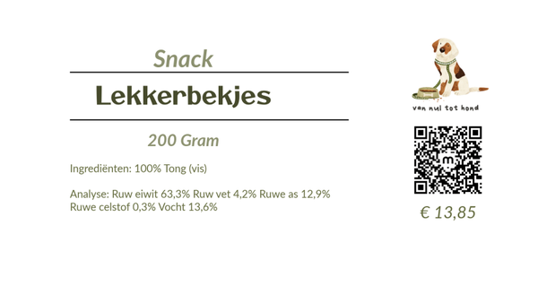 Lekkerbekjes 200 gram