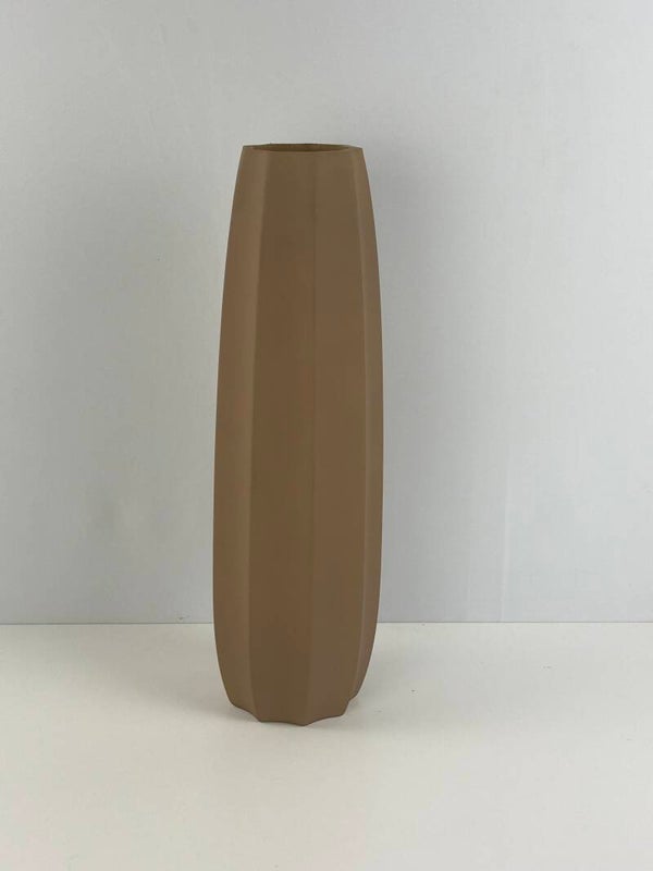 Vaas glas beige (groot)