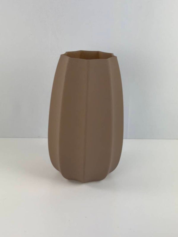 Vaas glas beige