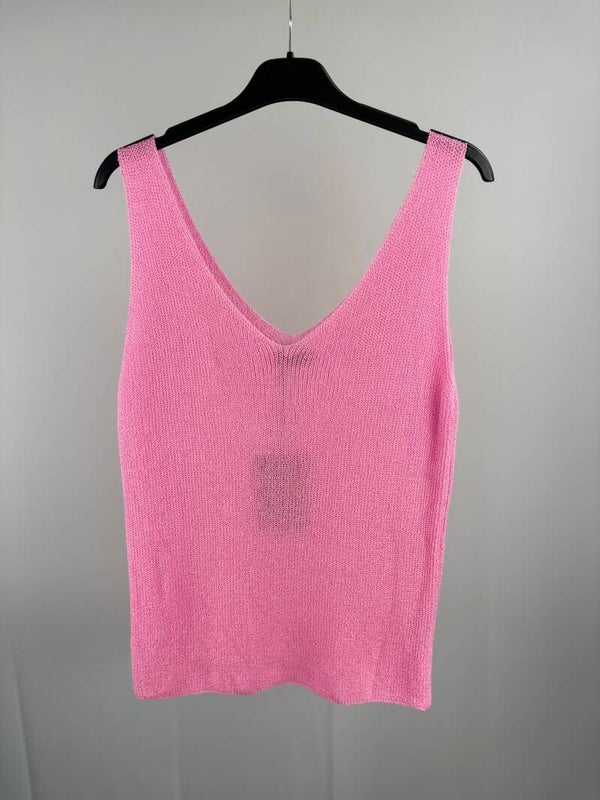 Top Pink v hals