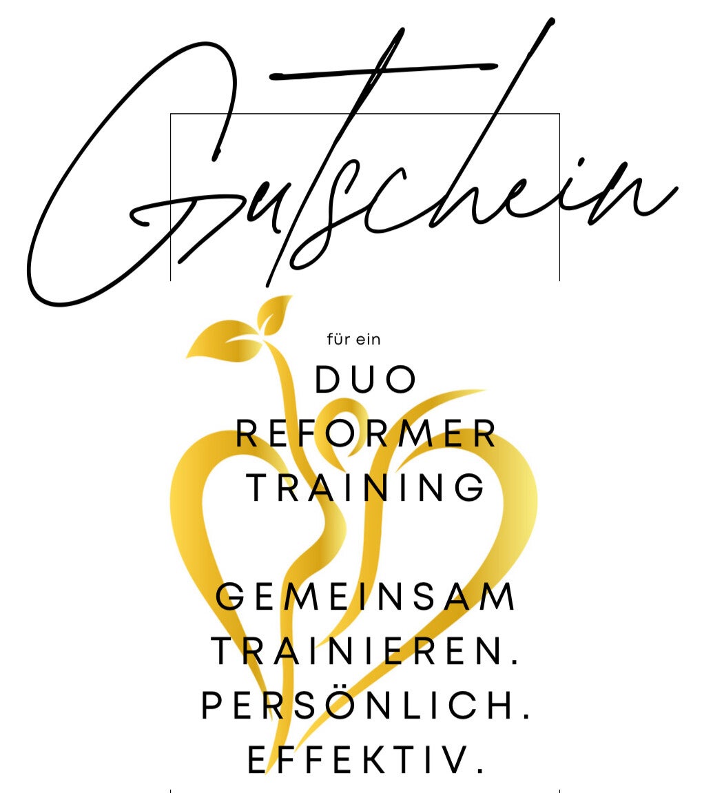 Gutschein Duo Reformer Training 1 Person